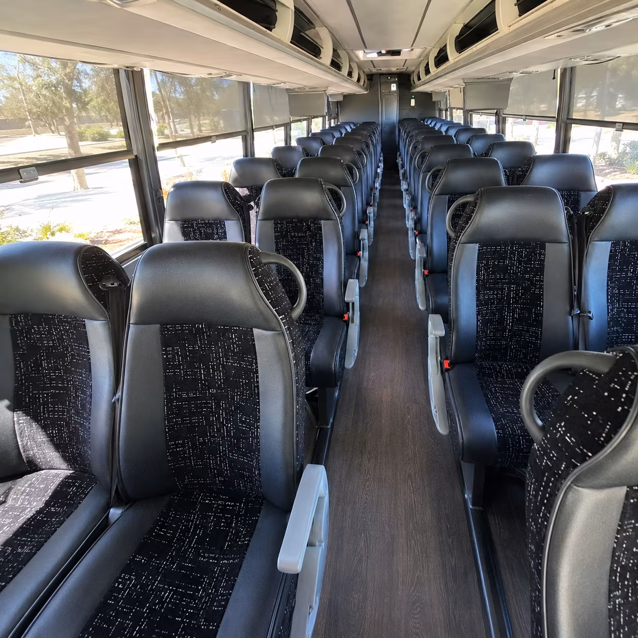 charter bus rentals for beale air force base personnel and units