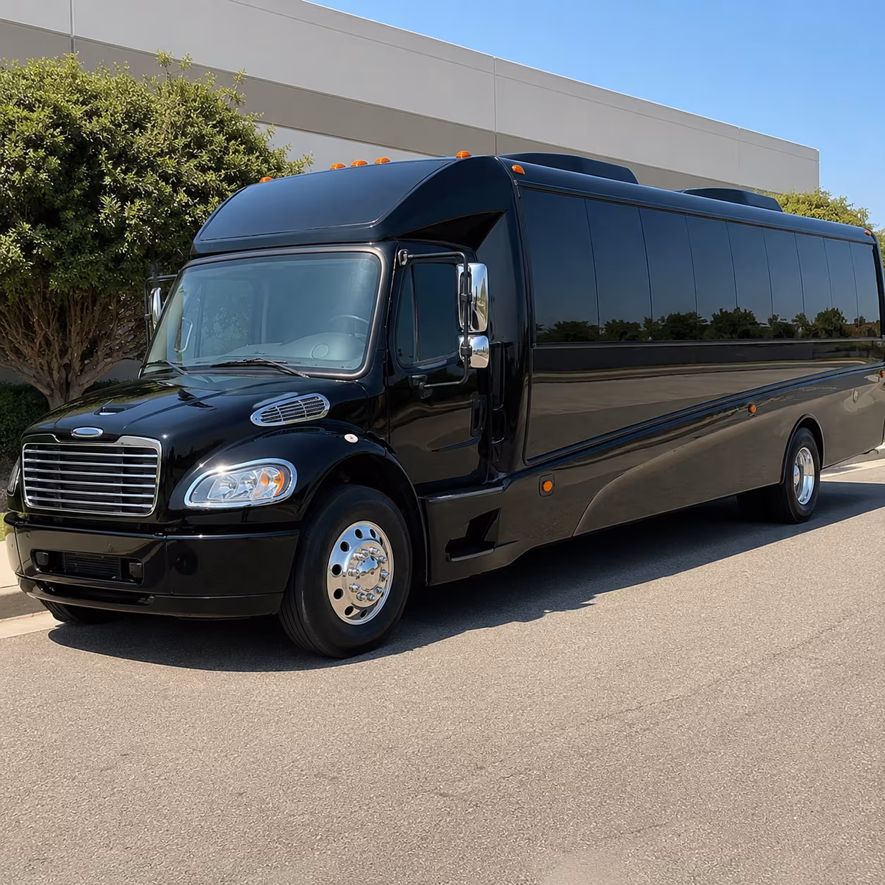 corporate airport transfer buses between yuba city and sacramento international