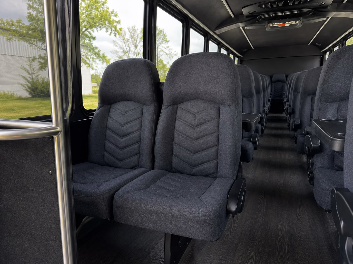 yuba city 20 passenger minibus interior