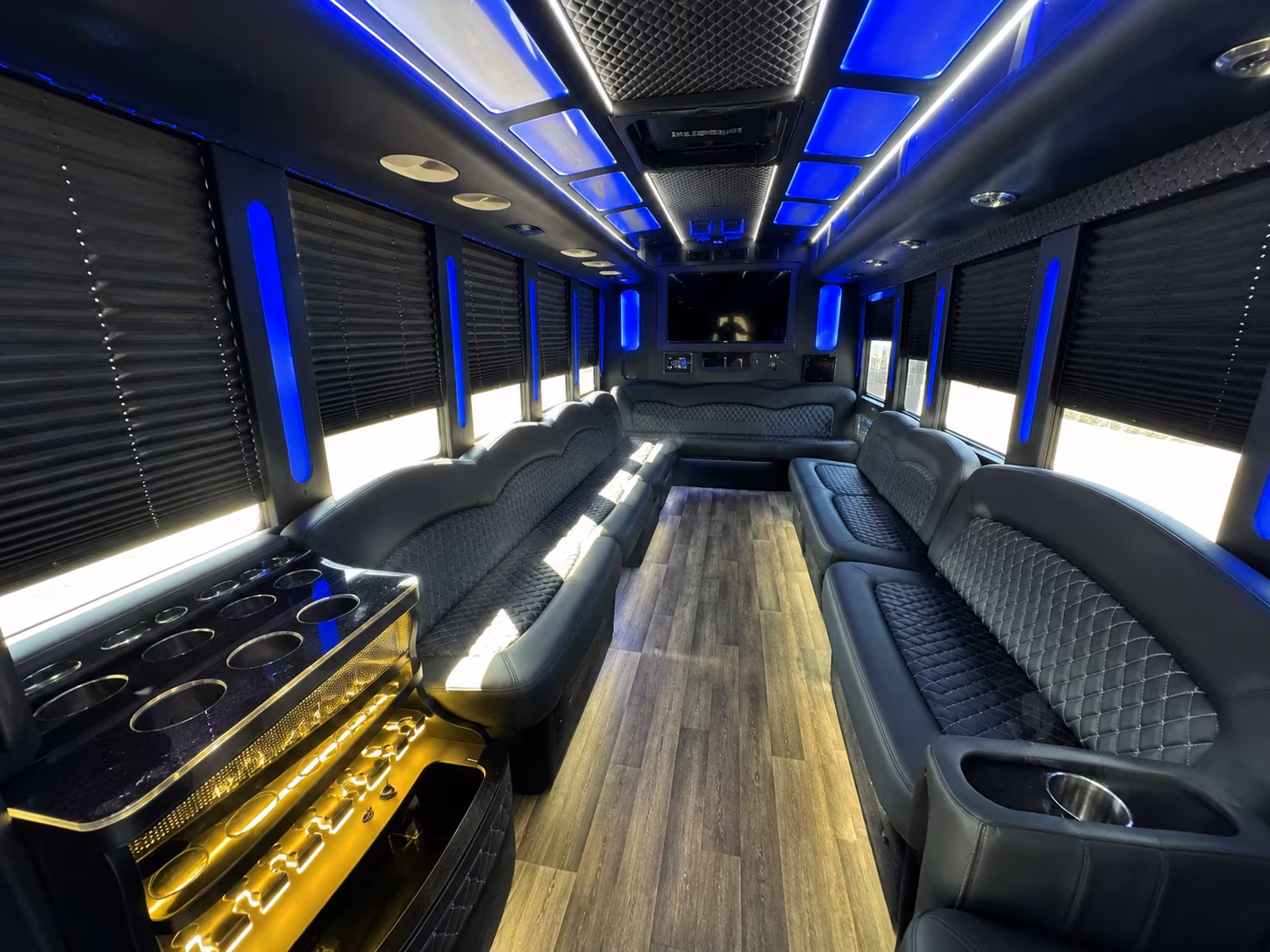 yuba city sporting event party bus rental