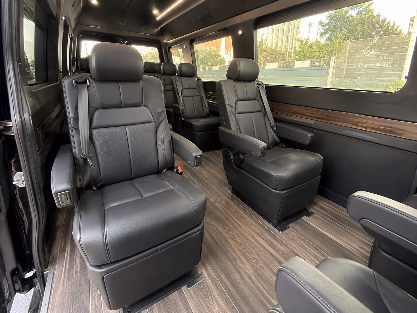 yuba city sprinter van with driver inside
