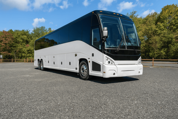 Yuba City Coach Bus Service 56 Passenger Charter Bus